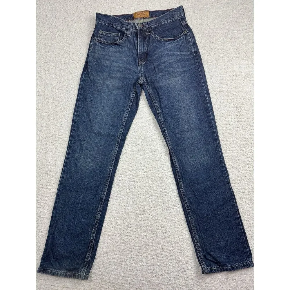 Red Camel Mens Stryker‎ Slim Straight Jeans 29x30 Blue Comfort